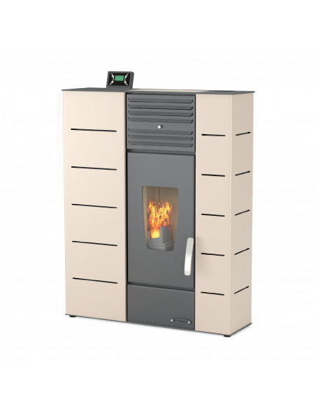 MYA Slim 9 kW – La Stufa a Pellet Compatta e Versatile per Spazi Ridotti  La nostra Slim a pellet da 9 kW è la soluzione ideale