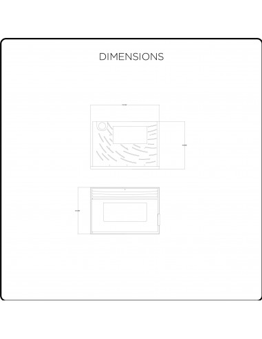 Inserto a Pellet 9 kW – Trasforma il Tuo Camino in una Fonte di Calore Efficiente