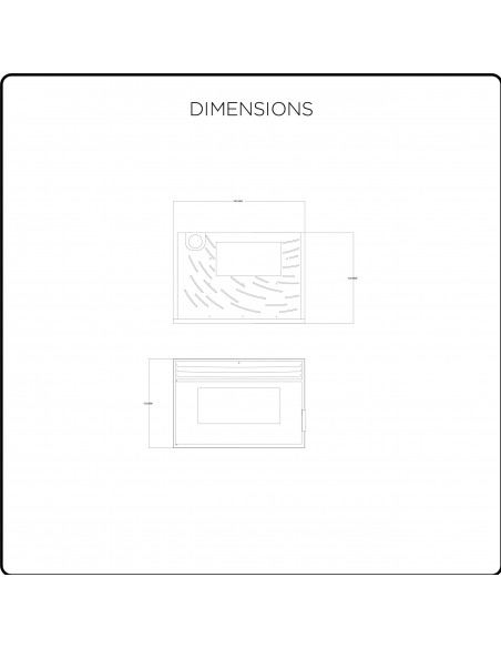 Inserto a Pellet 9 kW – Trasforma il Tuo Camino in una Fonte di Calore Efficiente