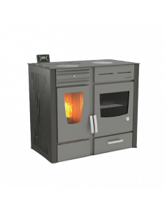 Giorgia 13 kW – La Cucina a Pellet che Riscalda e Cucina con Stile