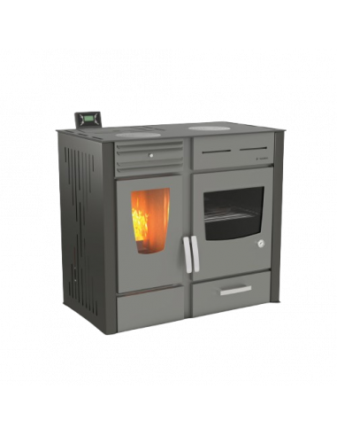 Giorgia 13 kW – La Cucina a Pellet che Riscalda e Cucina con Stile