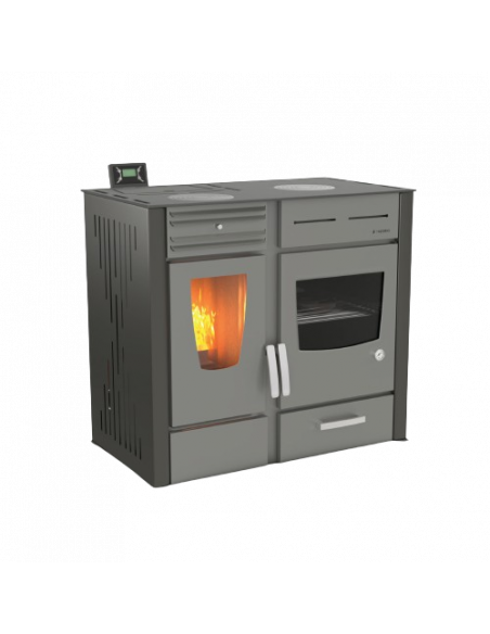 Giorgia 13 kW – La Cucina a Pellet che Riscalda e Cucina con Stile