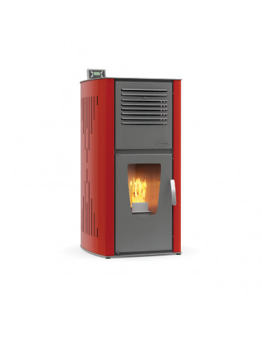 Stufa a Pellet Ventilata Taty 23 + 7 kW – Calore Efficiente, Doppia Diffusione