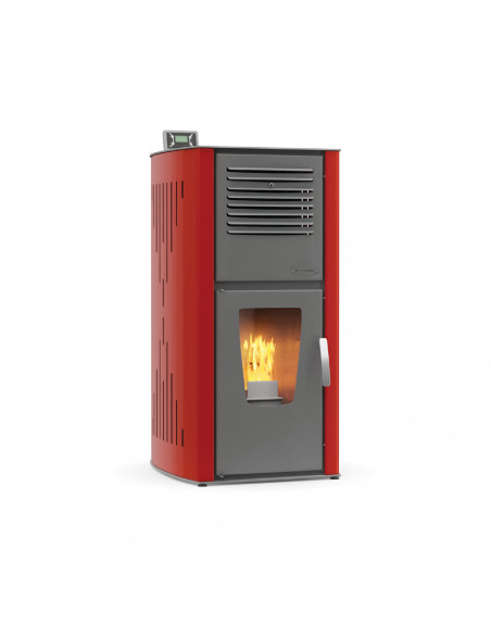 Stufa a Pellet Ventilata Taty 23 + 7 kW – Calore Efficiente, Doppia Diffusione