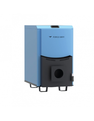 Caldaia a Pellet Forza 55 kW – Potenza, Efficienza e Praticità  Caldaia a pellet da 55 kW