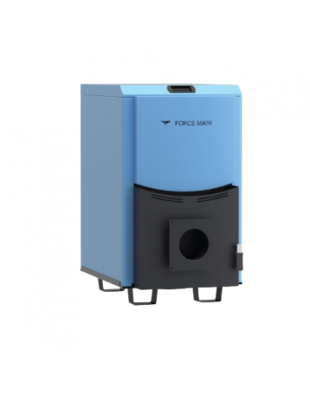 Caldaia a Pellet Forza 55 kW – Potenza, Efficienza e Praticità  Caldaia a pellet da 55 kW