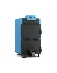 Caldaia a Legna con tre giri di fumo – Modello Fiamma 55 kW