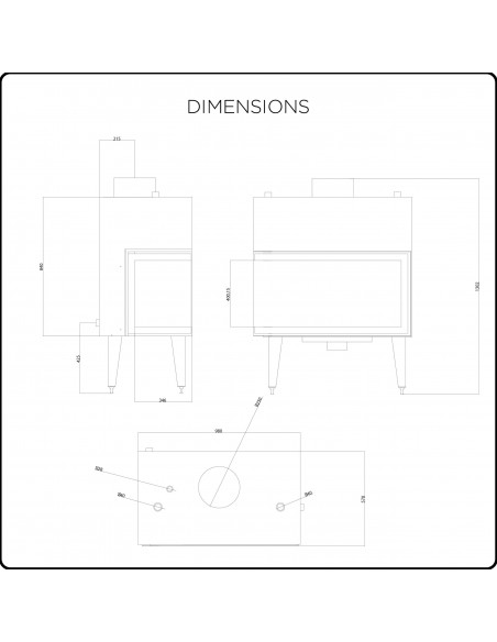 Camino Inserto Eros 16 kW – Vetro ad Angolo e Alta Efficienza Aerotermica