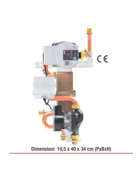 Linea kit 2 compact  Separatore impianto 30 kw