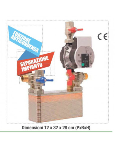 Linea kit idropellet 3 preassemblato  30 kw