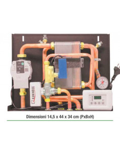 Linea kit idropellet 6  40 kw - 14 kw