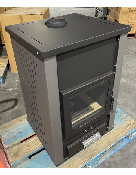 Stufa a Legna IDRO 27 + 6 kW modello Carina