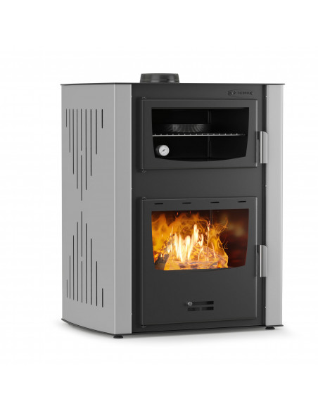 Termostufa a Legna con Forno – 27 + 8 kW modello Colibis