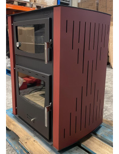 Termostufa a Legna con Forno Modello COLIBIS  27 + 8 kW