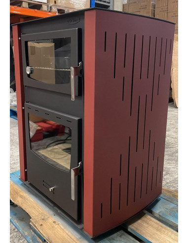 Termostufa a Legna con Forno Modello COLIBIS  27 + 8 kW