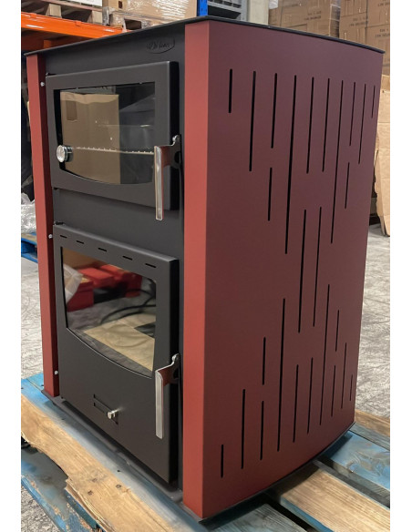 Termostufa a Legna con Forno Modello COLIBIS  27 + 8 kW