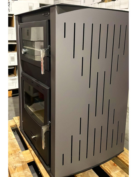 Termostufa a Legna con Forno Modello COLIBIS  27 + 8 kW