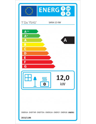 Stufa a Legna con Forno Modello Sara da 12 kW