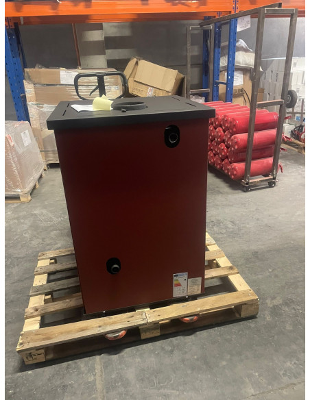 Stufa a Legna IDRO 27 + 6 kW modello Carina