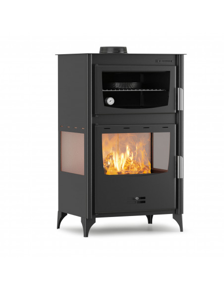Stufa a legna con forno Mara 15 kw