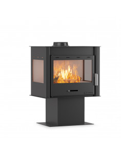 Stufa a Legna SIRIA 12 kW – Vetro Trilaterale