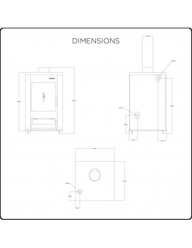 Caldaia a Legna da 20 kW – Riscaldamento a Radiatori, Trasformabile a Pellet